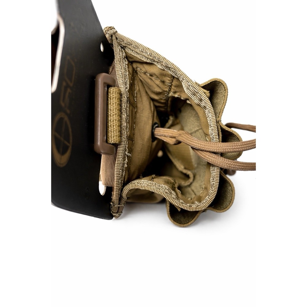 SORD MOLLE Tactical Mag Pouch Coyote Tan Rifle Magazine Holder New - Picture 4 of 6